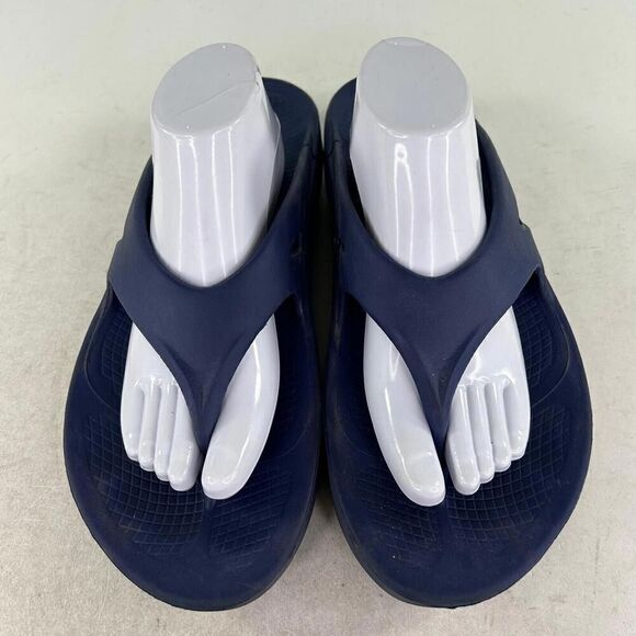 OOFOS OOriginal Men\'s Recovery Sport Shoes US 12 Blue Flip Flop Thong Sandals main image 10